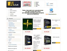 Tablet Screenshot of aminhaloja.com.br